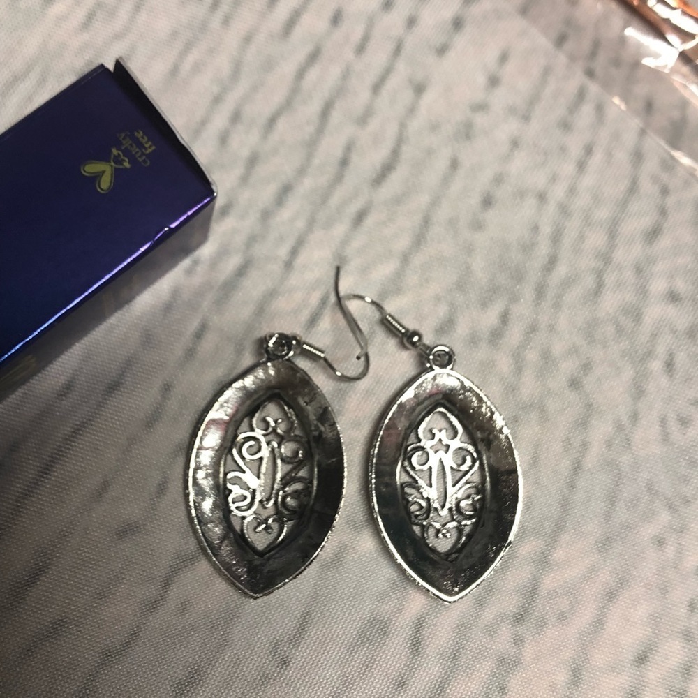 Vintage Bohemian Dangle Earrings Silver - New - Picture 5 of 6